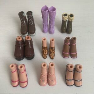 Bratz Shoes Lot of 9 Pairs